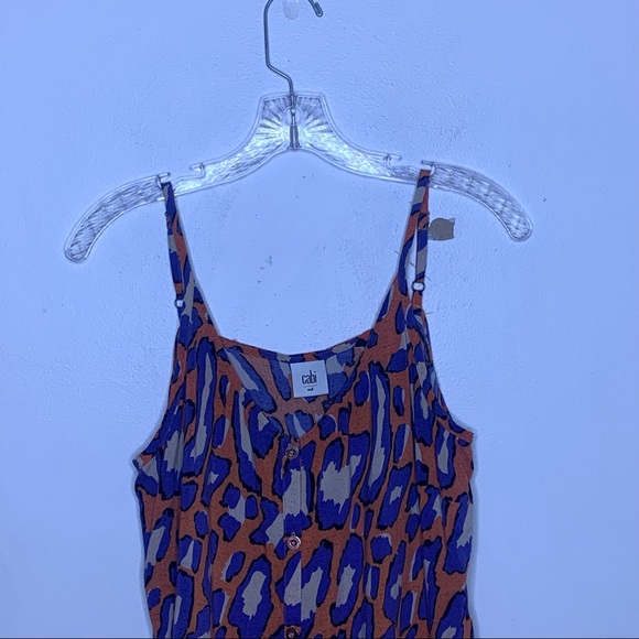 Cabi Isla Animal Print Cami Tank Top - Picture 4 of 12